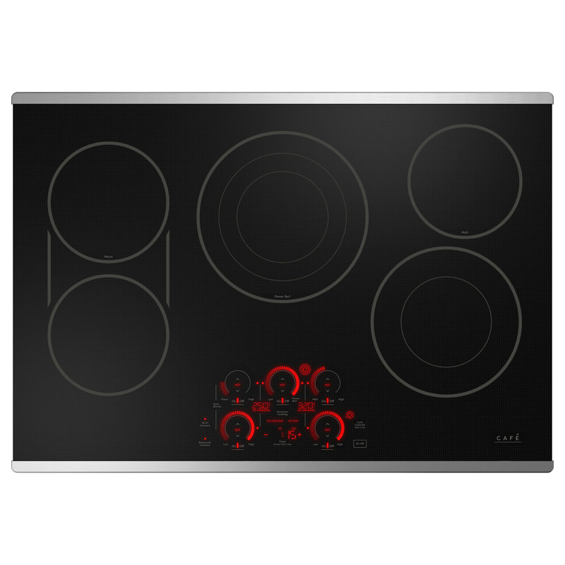 29.88" Electric Cooktop with 5 Elements, Stainless Steel