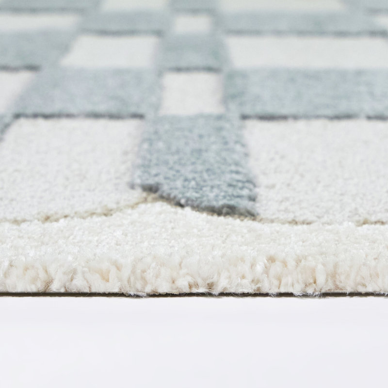 Tapis sarcelle Sylvester, 7'10" x 10'