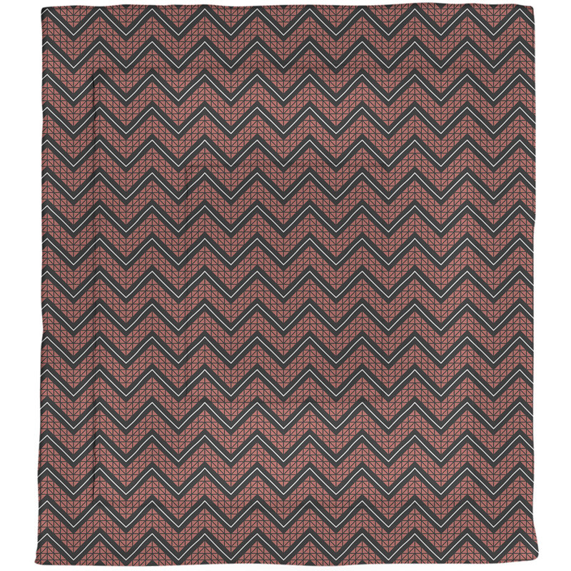 Édredon simple en microfibre Rhonda Cheval, Édredon simple, Rouge / sarcelle clair