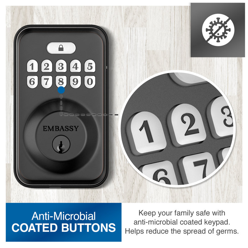 Keypad, Oil-Rubbed Bronze