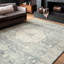 Sera Oriental Denim/Fog Area Rug
