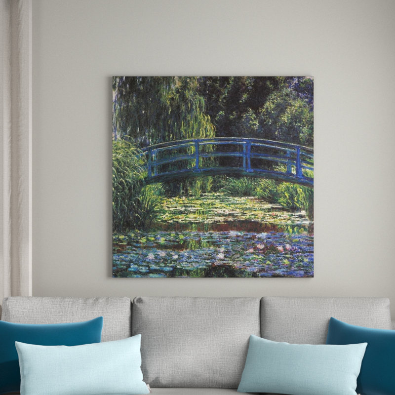 Claude Monet - Wrapped Canvas Painting, 70cm H x 70cm W x 1.8cm D