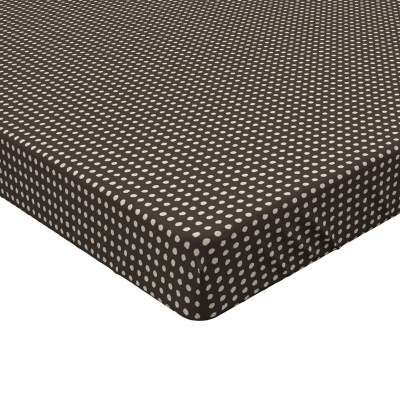 Microfiber Polka Dots Fitted Sheet, Twin XL Fitted Sheet