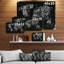Carte du monde - impression sur toile-53768038-53768039
