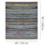 Tapis abstrait en coton fumé Dhurrie-1810667815