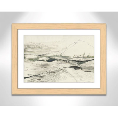 Green Sketches Print by PI Studio