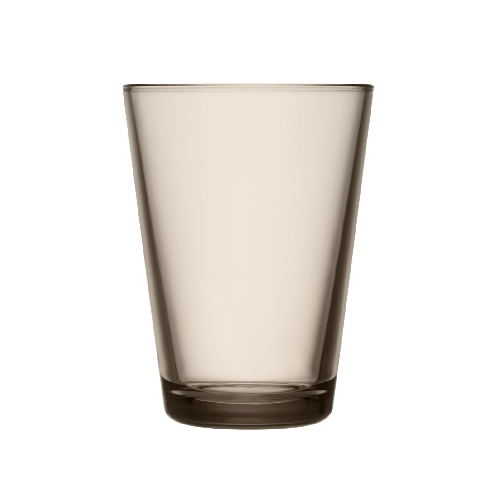 Littala Kartio Drinking Glass, Linen, 13.53 oz.