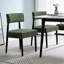 Chaise d'appoint rembourrée en bois massif-201365189-202013805