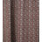 Boho Block Print Rod Pocket Curtain Red Floral Linen Window Drapes for Living Room – Shillong-876932877