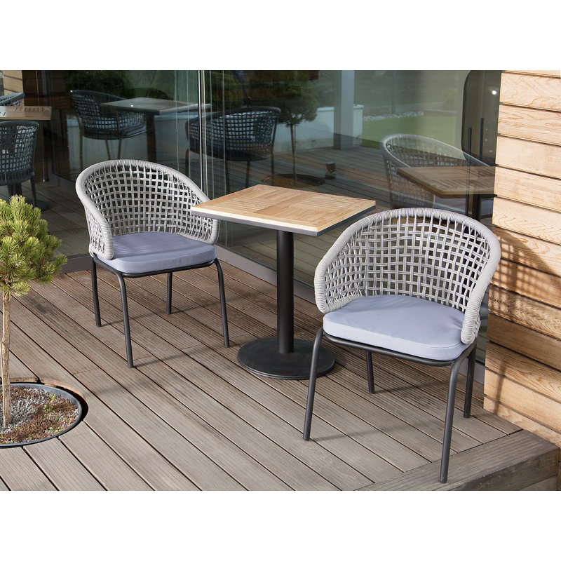 Heredia Patio Dining Armchair with Cushion
