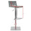 Tabouret de bar pivotant à hauteur réglable Barber-1179842091
