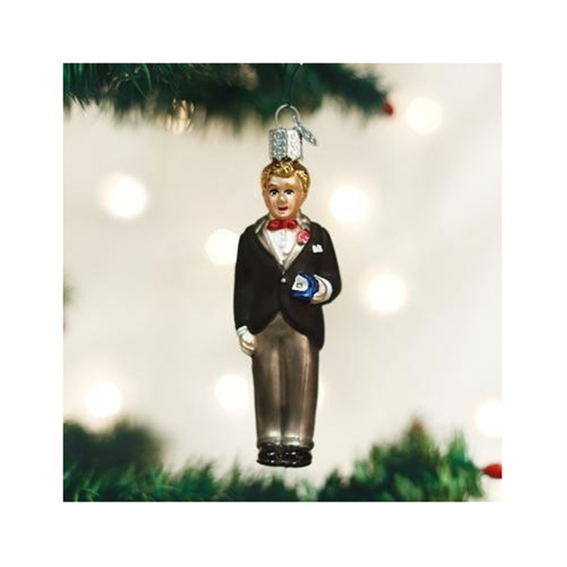 Ornement en verre soufflé Old Christmas