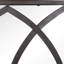 Miroir mural arqué pour fenêtre, H 37,5 po x l 24 po, brun-1593044707