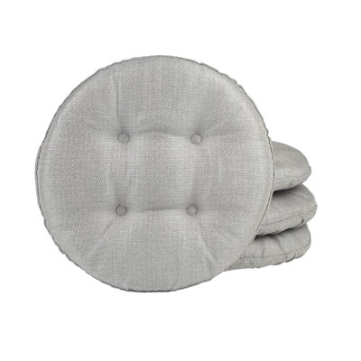 Non-Slip Solid Barstool Seat Cushion, 14-Inches Round
