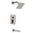 Tub and Shower Faucet Set, Tub And Shower Trim Kit, Valve Included-73468203