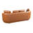 Dylan Modern Cognac Leather Sofa