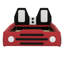 Lit plateforme simple en forme de voiture de course - avec roues attachées-36300909