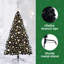 6.89' H Lighted Artificial Christmas Tree-94775995-94774250-94787158