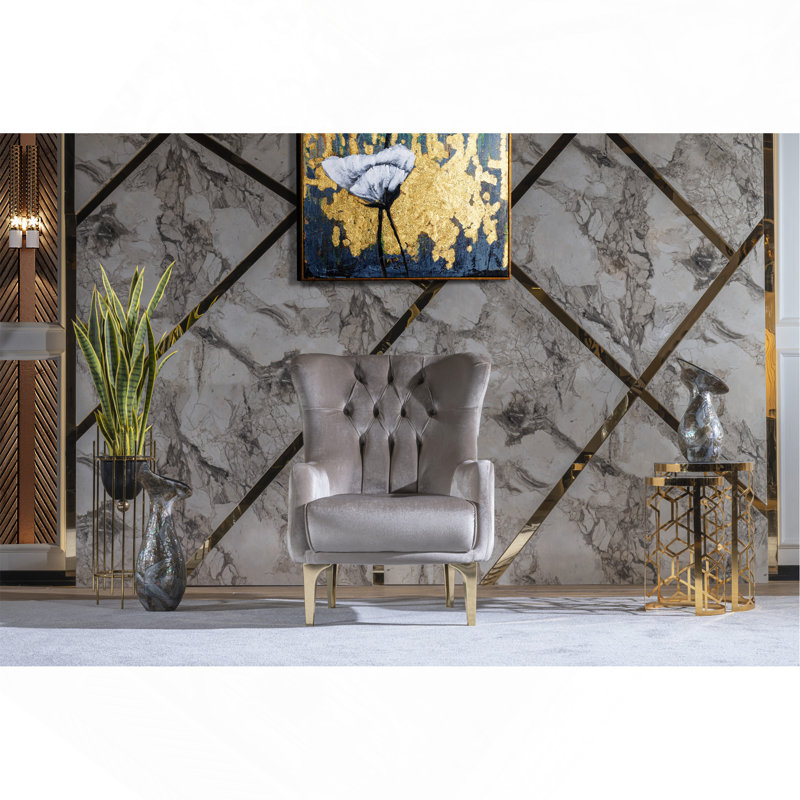 Chaise moderne taupe, Taupe