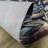 Polyester Dark Blue Multicolor Rectangle Placemat