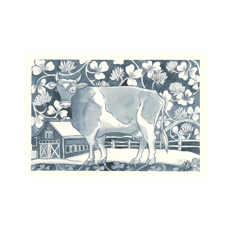Farm Life II by Miranda Thomas - Wrapped Canvas Painting, 20.32 cm H x 30.48 cm W