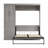 Arlex Bed with Storage Unit with Drawers and Doors-88513642-91638445