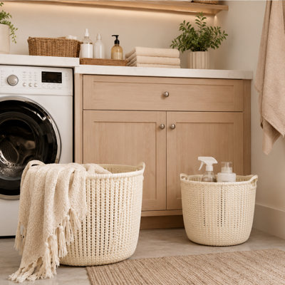Rebrilliant Plastic Decorative Basket