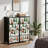 4 Drawer Dresser for Bedroom, Narrow Chest of Drawers, Wooden Top and Study Iron Frame 18"x37.5"-(WxH)