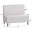 Cariana Polyester Upholstered Bench-754341689
