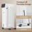 1500-Watt White Indoor Electric Oil-Filled Radiator Space Heater With Wifi Function-118771978