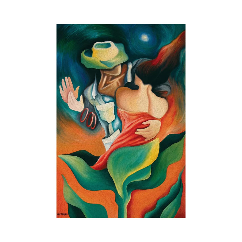 First Dance by Dixie Miguez - Wrapped Canvas Painting, 66.04 cm H x 45.72 cm W x 1.91 cm D