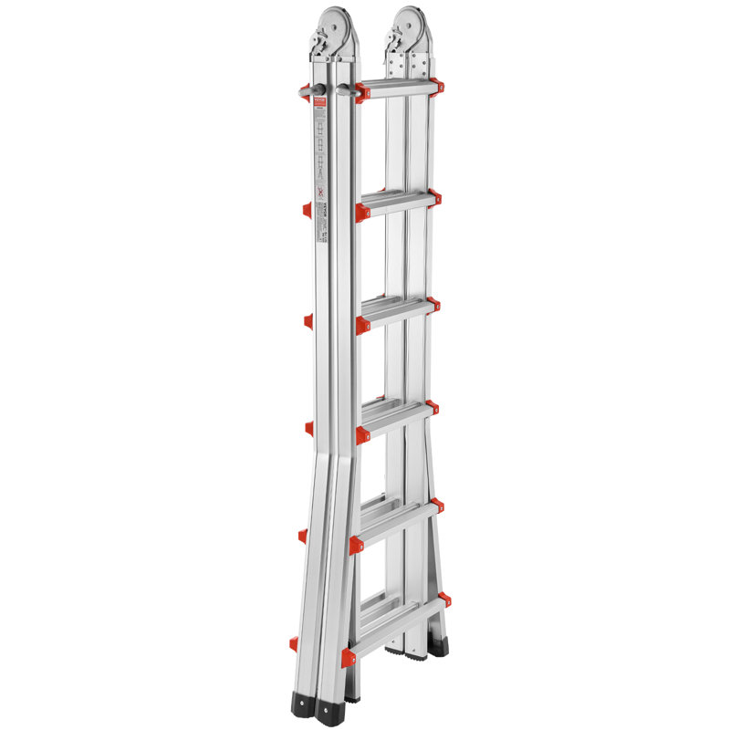 Échelle télescopique à rallonge multifonctionnelle pour les devoirs, 5.64', 20.28"