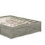 Grand lit plateforme avec 6 tiroirs-156931788