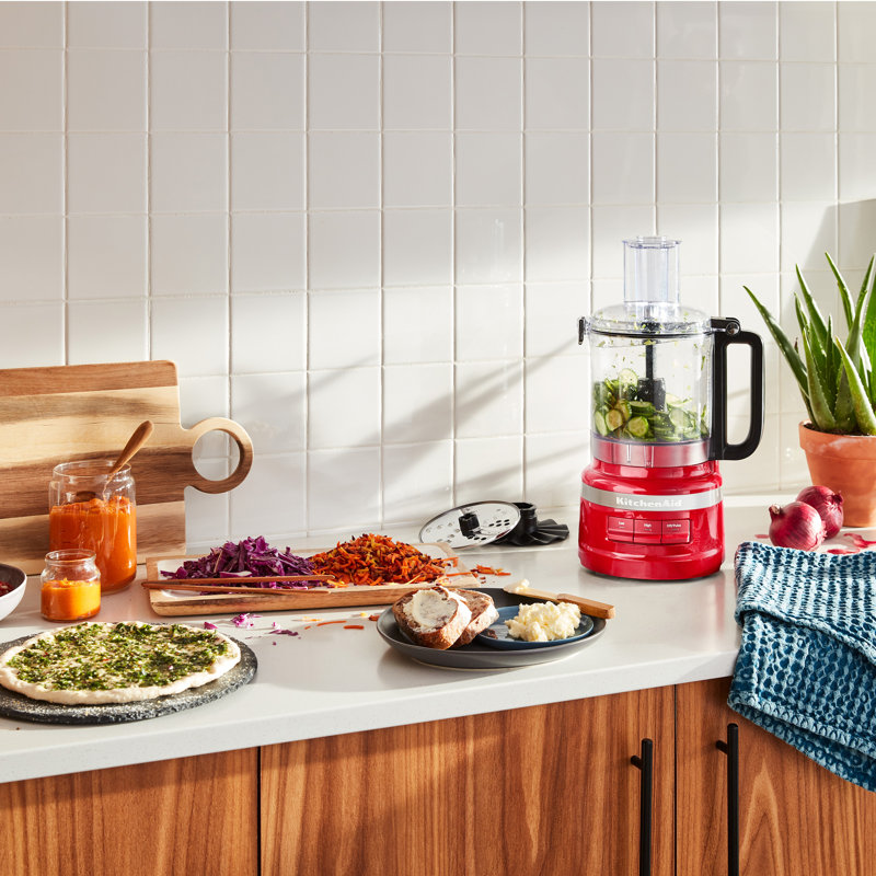 KitchenAid® 9 Cup Food Processor, Empire Red
