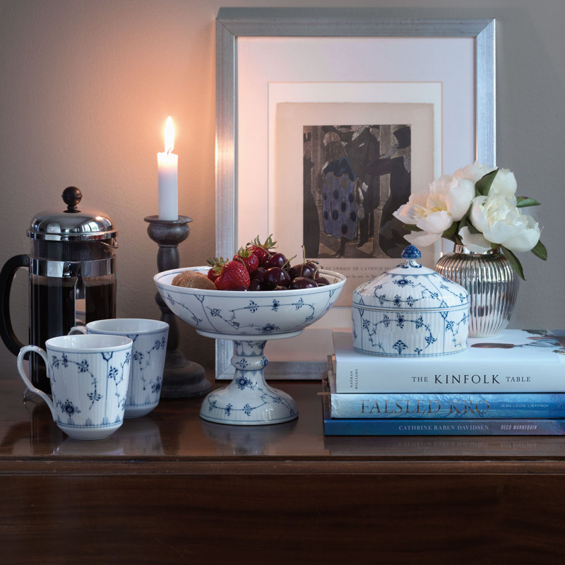 Royal Copenhagen Blue Fluted Plain 12.5112 oz. Mugs