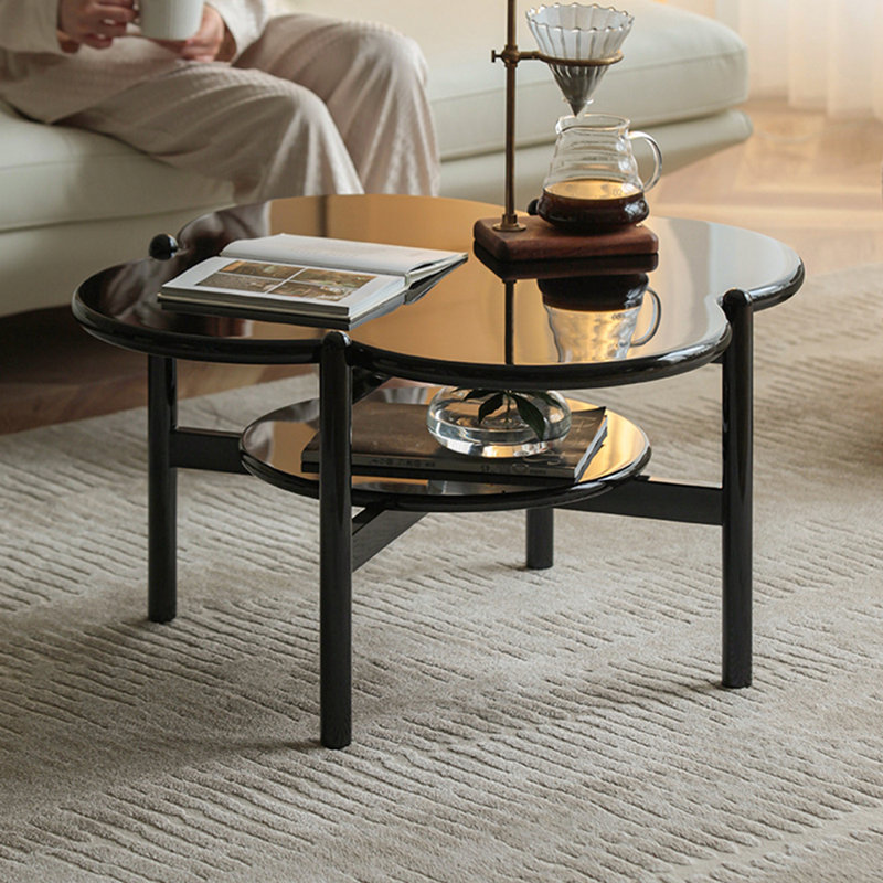 Light luxury modern petal coffee table