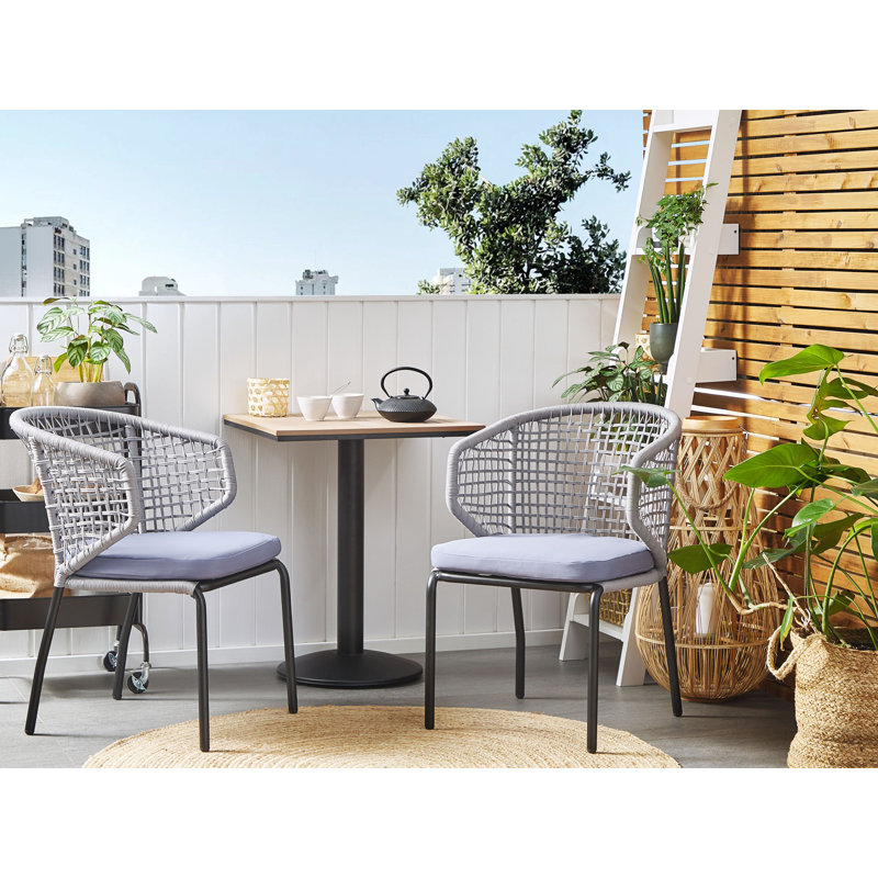 Muldrow Patio Dining Armchair with Cushion