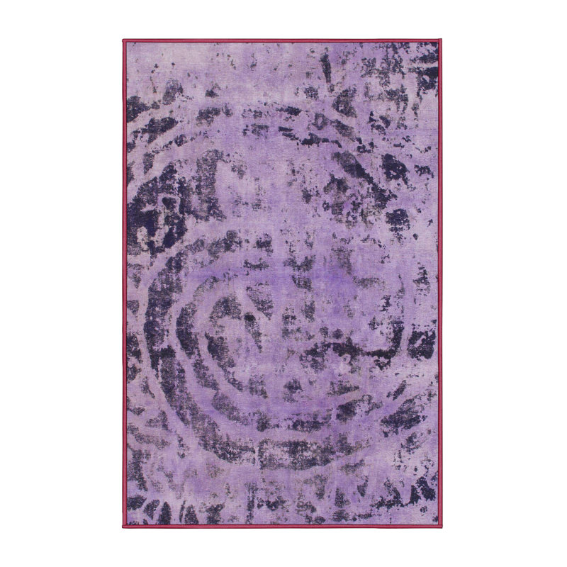 Abstract Indoor Rug, Rectangle 4' x 6'