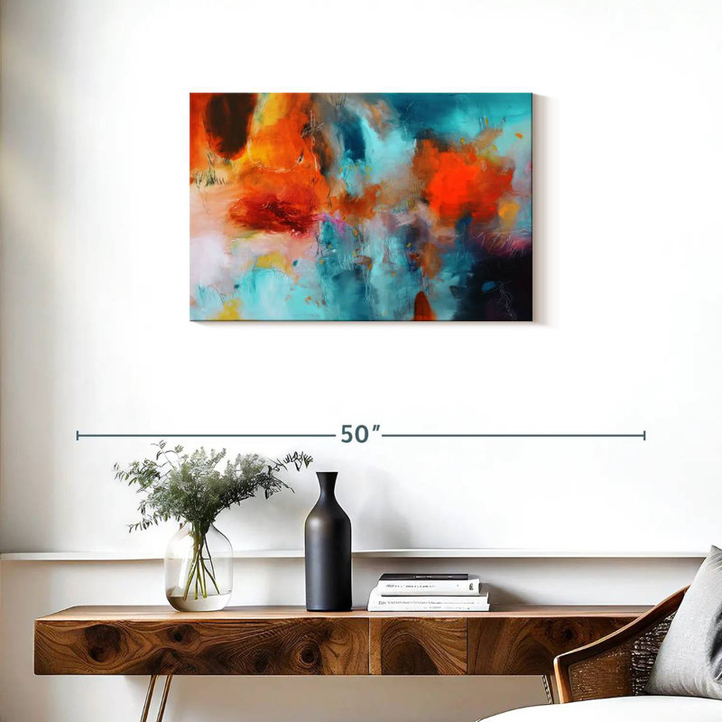 Avery coloré abstrait X