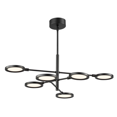Spectica 6 - Light LED Chandelier