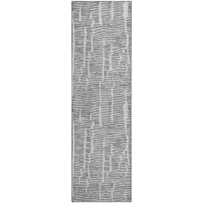 Premium Machine Washable Prisco Gray Rug