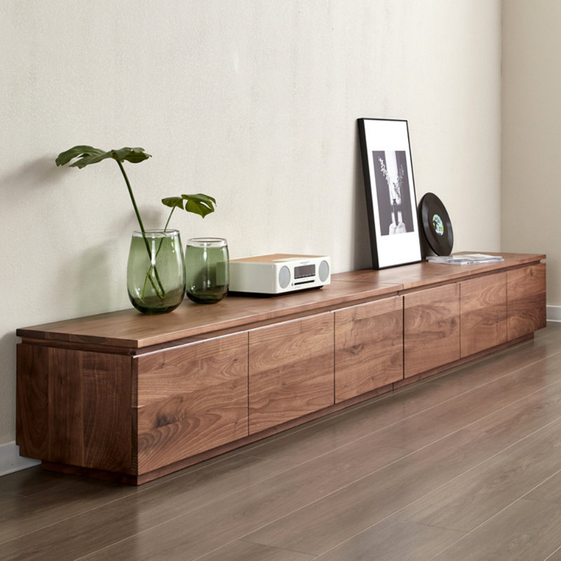 Modern Creative Solid Wood TV Stand