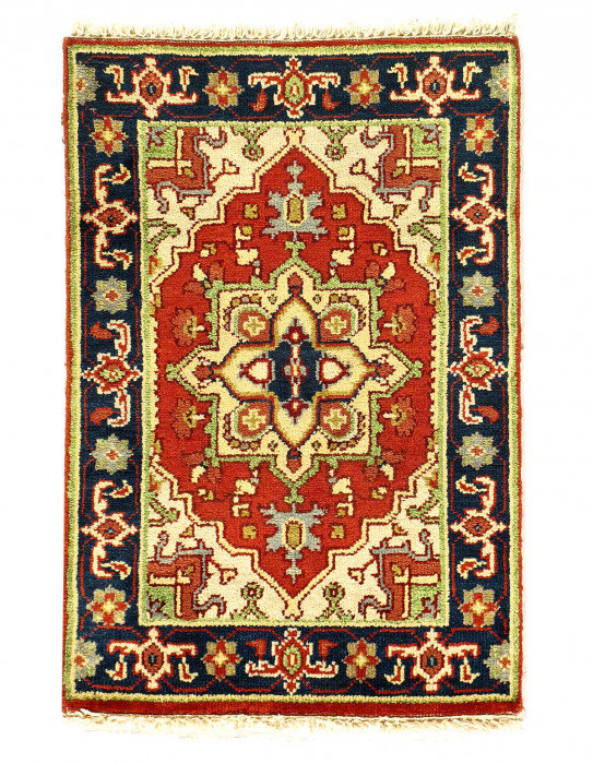 Fine Hand Knotted Persian serapi design 2' X 3'