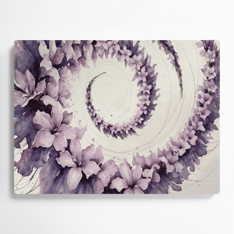 Couronne hawaïenne, art mural en métal beige, H 24 po x l 36 po