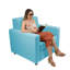 Chaise d'extérieur avec toile Sunbrella - Aruba-124917241