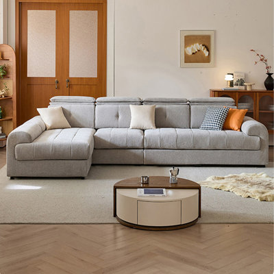 Canapé modulaire 3 pièces rembourré