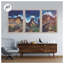 «California Coast Beach Rocks», affiche ou toile sur l'océan-94955831-94955832