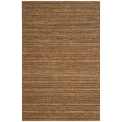 Elaine Organic Hand Knotted Jute Striped Rug