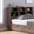 Stylish Six-Shelf Storage Unit with Adjustable Shelves and Rounded Corners, Perfect for Organizing and Displaying-1072482923