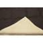 Tapis touffeté à motif géométrique brun Nasturtium-948494411